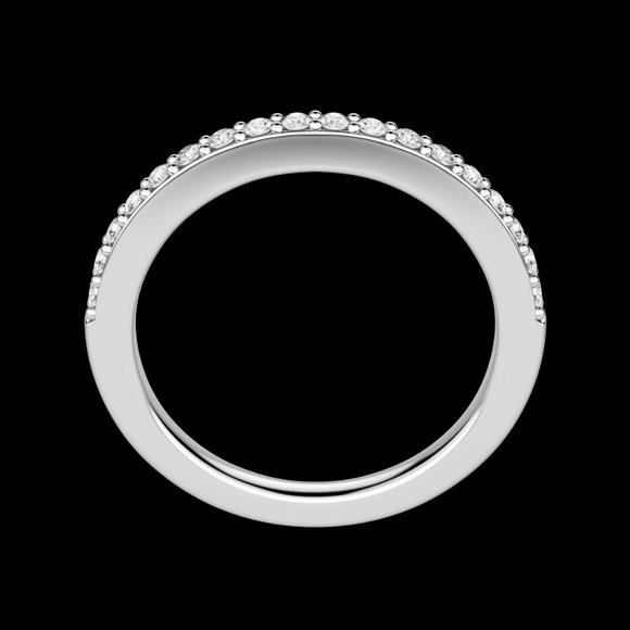 Faye Wedding Band - Picture 3 of 9